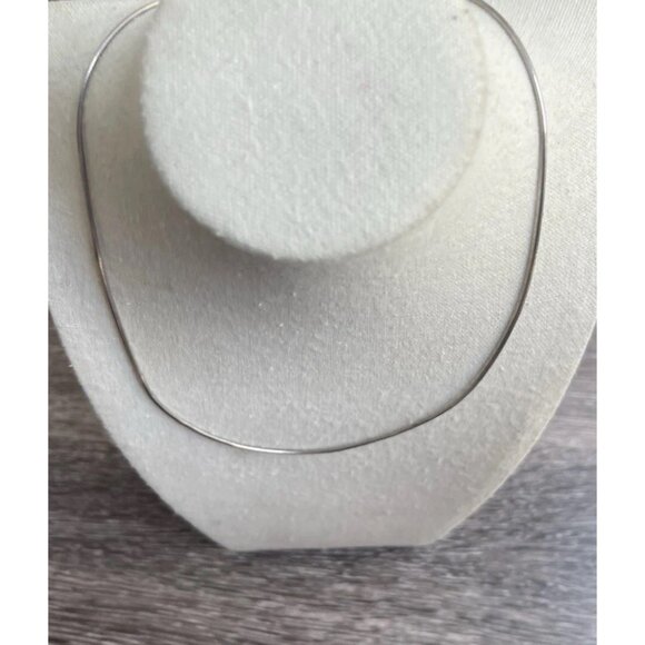 Vintage Milor Italy 925 Sterling Silver Snake Serpentine Chain 18” Necklace - Picture 3 of 12